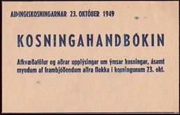 Kosningahandbkin 1949 # 18046