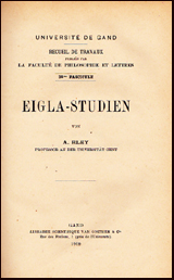 Eigla-studien  von A. Bley # 18342