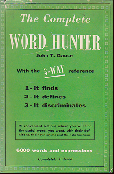 The Complete Word Hunter # 19825