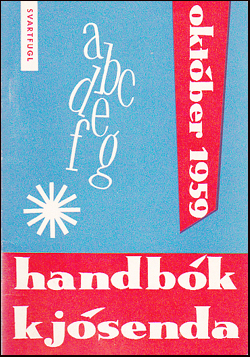 Handbk kjsenda. Oktber 1959 # 21282