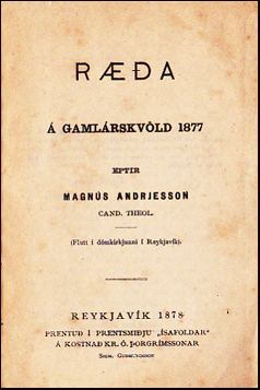 Ra  gamlrskvld 1877 # 81661