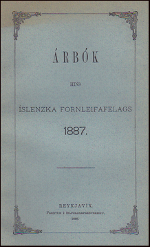 rbk Hins slenzka fornleifaflgas 1888 - 1892 # 24672