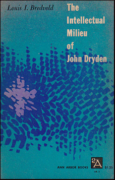 The Intellectual milieu of John Dryden # 31845