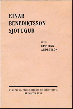 Einar Benediktsson sjtugur # 40572