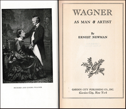Wagner as man & artist # 40601