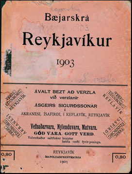 Bjarskr Reykjavkur 1903 # 41315