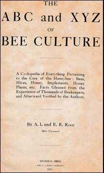 The ABC and XYZ of Bee Culture # 41781