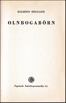 Olnbogabrn # 42208