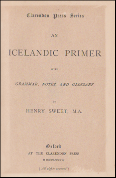 An Icelandic primer with Grammar # 76367