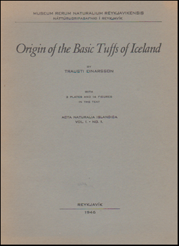 Origin of the Basic Tuffs of Iceland # 45857