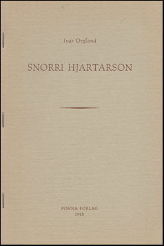 Snorri Hjartarson. Lyng og krater # 46597