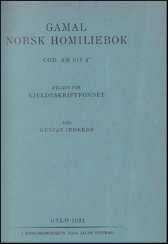 Gamal norsk homiliebok # 51814