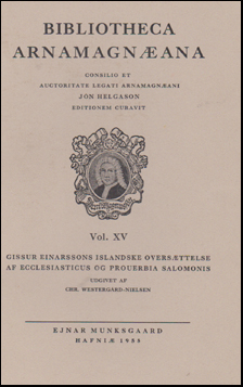 Gissur Einarssons islandske oversttelse af Ecclesiasticus # 47632