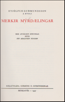 Merkir Mrdlingar # 48462