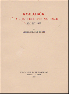 Kvabk sra Gissurar Sveinssonar # 50359