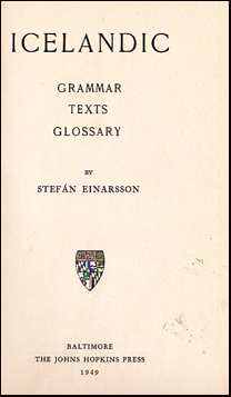 Icelandic. Grammar, texts and glossary # 53814