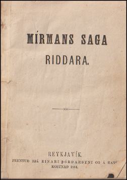 Mrmans saga Riddara # 58538