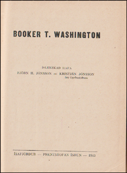 Booker T. Washington # 58543