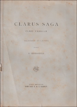 Clarus saga. Clari fabella # 58759