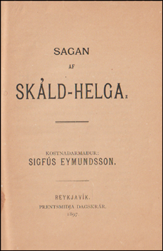 Sagan af Skld-Helga # 59872