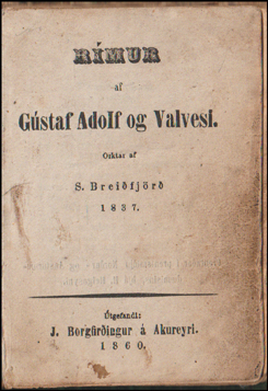 Rmur af Gstaf Adolf og Valvesi # 60049
