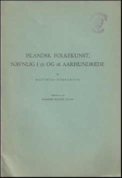 Islandsk Folkekunst # 60452