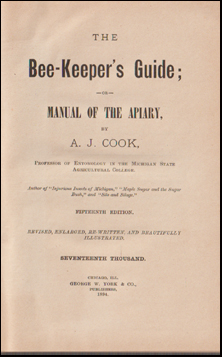 The Bee-Keepers Guide # 61248