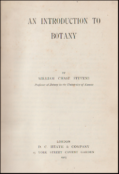 An Introduction to Botany # 61882