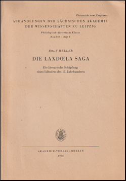 Die Laxdla Saga. Die literarische Schpfung eines Islnders des 13. Jahrhunderts # 62286