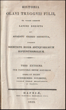 Historia Olavi Tryggvii Filii # 62964