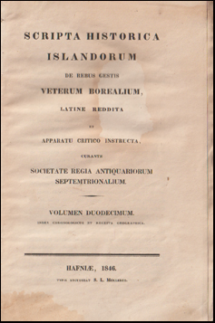 Scripta historica Islandorum # 63612