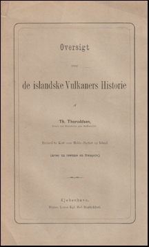 Oversigt over de islandske Vulkaners Historie # 64681