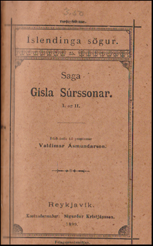 Saga Gsla Srssonar - Fstbrra saga # 66527