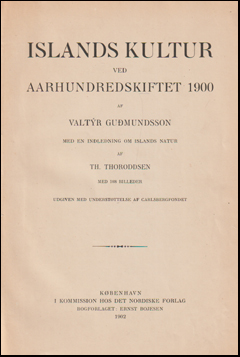 Islands Kultur ved Aarhundredskiftet 1900 # 66540