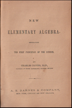 New Elementary Algebra # 66791