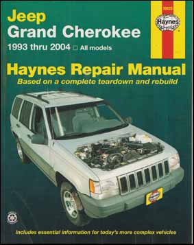 Jeep Grand Cherokee - Haynes Rapair Manual # 74412