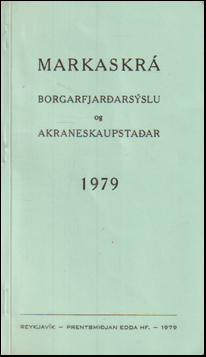 Markaskr Borgarfjararsslu og Akraneskaupstaar 1979 # 75874