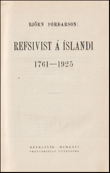 Refsivist  slandi 1761-1925 # 76075