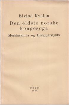 Den eldste norske kongesoga # 79164