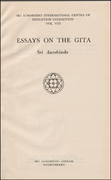Essays on the Gita # 79368