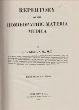 Repertory of the Homopatihc Materia Medica # 79392