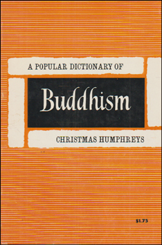 A Popular Dictionary of Buddhism # 80810