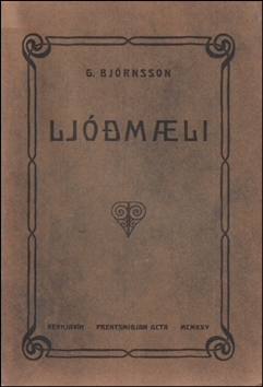 Ljmli eftir G. Bjrnsson # 81032