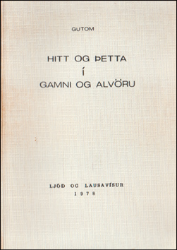 Hitt og etta  gamni og alvru # 81064