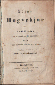 Njar hugvekjur til kvldlestra # 81354