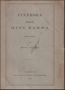 Finnaboga Saga hins ramma # 81431