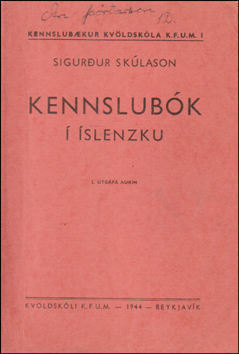 Kennslubk  slenzku # 81627