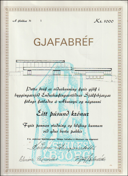 Gjafabrf. Endurhfingarst Sjlfsbjargar # 81691