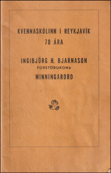 Kvennasklinn  Reykjavk 70 ra # 81796