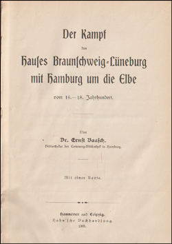 Der Kampf der Hauses Braunschweig-Lneburg mit Hamburg # 82207